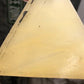 Craft Supplies & Tools > Raw Materials > Glass - Stained Slag Glass Triangle Panes, Reclaimed Church Window Art Glass Piec...