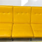 Home & Living > Furniture > Living Room Furniture > Couches & Loveseats - 3 Yellow Vinyl Sofas, Vintage 60s 70s Davenport...