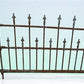 Wrought Iron Vintage Fence Panel (97x40.5) Architectural Salvage, Garden Art A20