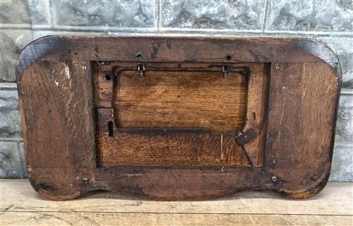 New Goodrich Wood Table Top, Treadle Sewing Machine Base, Cabinet Part Vintage