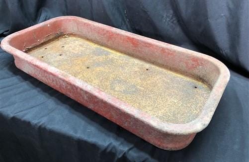 Toys & Games > Toys > Push & Pull Toys > Wagons - Little Red Wagon Bed Only, Wagon Pull Toy Part, Rustic Vintage Radio Fly...