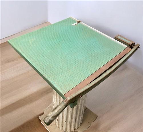 Premier Paper Cutter, Vintage Paper Trimmer, Guillotine, 25"x25" Cutting Area