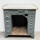 Home & Living > Furniture > Office Furniture > Desks - Watchmaker Bench, Vintage Jewelers Workbench, Entry Hall Table, Ind...