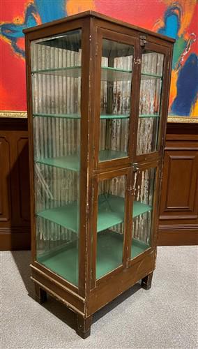 Home & Living > Furniture > Entryway & Mudroom Furniture - Meyer Drug Company, Vintage Medical Cabinet, Dental, Hospital P...