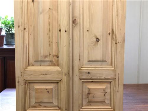 French Double Doors (32x96) Raised Panel Doors, European Styled Doors NM10