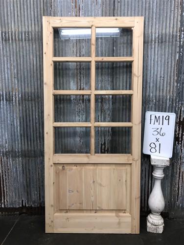 Home & Living > Home Improvement > Doors & Locks > Doors - French Single Door (36x80.75) 8 Pane Glass Door European Styled...