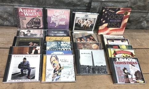 Books, Movies & Music > Music > Recorded Audio > C Ds - Lot 22 CDs, Statler Brothers, Dolly Parton, Smoky Mountain Hymns,...