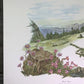 Art & Collectibles > Prints > Lithographs - Maryrose Wampler, Mountain Flowers, Signed Print, 28x22 Wall Art, Plate 30 by...