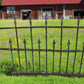 Home & Living > Outdoor & Gardening > Garden Decoration > Yard Art - Wrought Iron Vintage Fence Panel (95x37) Architectura...