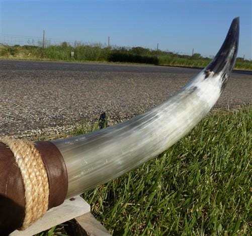 5'9" Longhorn Mounted Cattle Horns Steer Bull Western Texas Ranch Decor A11