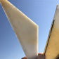 Craft Supplies & Tools > Raw Materials > Glass - Stained Slag Glass Half Diamond Panes, Reclaimed Church Window Art Glass...