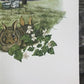 Maryrose Wampler, Peach Blossom, Signed Print, 28x22 Wall Art, Plate 16