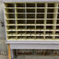 Hardware Store Cabinet, Railroad Post Office Mail Sorter, Bolt Bin, Cubbyhole, B