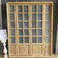 Antique French Double Doors (71x88) Frosted Glass European SideLite Jamb C2