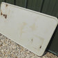 Home & Living > Furniture - White Porcelain Vintage Table Top Panel, Kitchen Cupboard Hoosier Enamel A25 by The Old Grainery