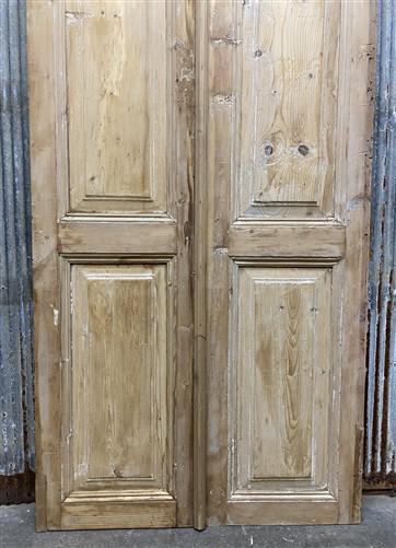Home & Living > Home Improvement > Doors & Locks > Doors - Antique French Double Doors (39.75x97.5) European Doors, Flat P...
