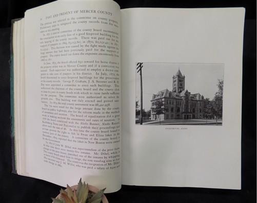 1914 Mercer County Illinois History, Bassett, Indian Affairs, Historical Record