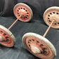 4 Wagon Wheels, Pedal Car, Garden Cart, Pumpkin Wagon, Vintage Goodyear A56