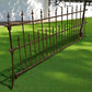 Home & Living > Outdoor & Gardening > Garden Decoration > Yard Art - Wrought Iron Vintage Fence Panel (94.5x42) Architectu...