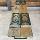 Vintage German Oktoberfest, Beer Garden Table and Benches, Picnic Table, Y29