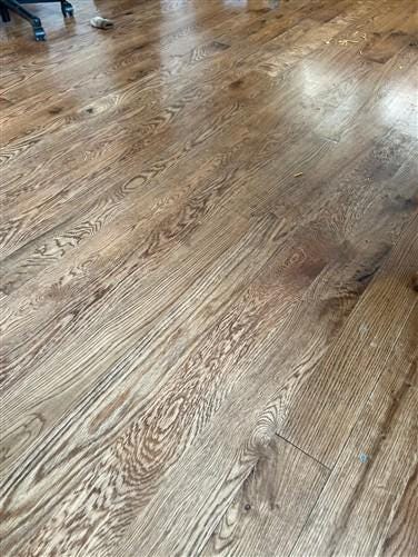 Home & Living > Home Improvement > Flooring - Smooth Top Oak New Wood Flooring, Hardwood Floor Tongue Groove by The Old Gr...