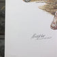 Art & Collectibles > Prints > Lithographs - Ernest Hart, English Setters, Signed Dog Print, 28x22, Wade Collection, Plate...