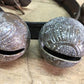 16 Sleigh Bells Horse Rein Leather Strap, Christmas Winter Brass Jingle Bells R