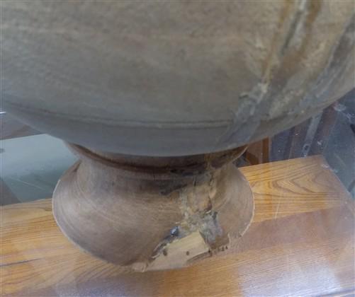 Water Jug, Wood Pot, Wood Vase, Rustic Planter, Modern Farmhouse, European J