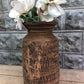 Home & Living > Home Decor > Home Accents > Vases - Wood Pot, Round Water Jug, Planter Urn, Flower Frog Display, Farmhouse...