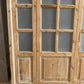 Antique French Double Doors (71x88) Frosted Glass European SideLite Jamb C7