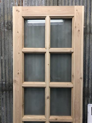 Home & Living > Home Improvement > Doors & Locks > Doors - French Single Door (24x80.5) 8 Pane Frosted Glass Door European...