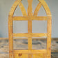 Windows - Blue Arched French Country Distressed Window Frame (19.5x38) Rustic Decor by The Old Grainery (arched window, Co...