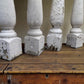 Home & Living > Home Improvement > Finials - 4 White Wood Balusters Reclaimed Spindles Porch Post House Trim j by The Old...