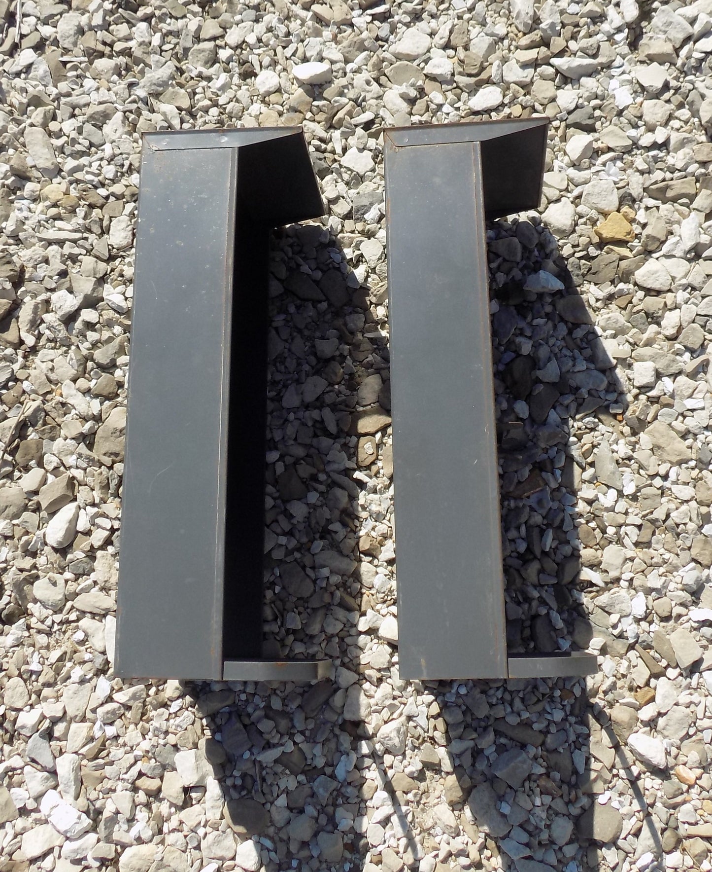 2 Metal Filing Cabinet Drawers, Vintage Industrial Age Storage Organization