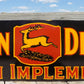 John Deere Sign - John Deere Farm Implements Sign, Metal Porcelain Sign, John Deere Advertising d, by The Old Grainery (ad...