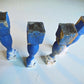 4 Blue Wood Balusters Architectural Salvage Spindles Porch Trim B