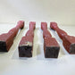 Balusters - 4 Rustic Red Wood Balusters Architectural Salvage Spindles Porch Trim B by The Old Grainery (Architectural, Ca...