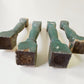 Balusters - 4 Vintage Green Wood Balusters, Reclaimed Spindles, Architectural Salvage, i by The Old Grainery (Architectura...