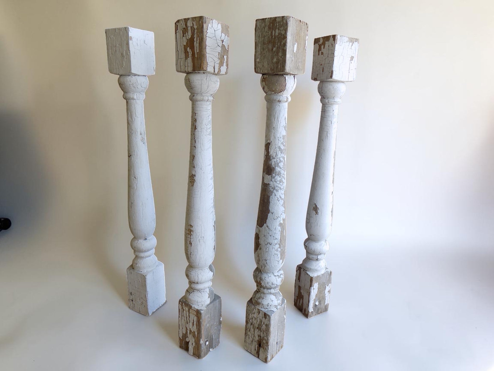 Vintage Wood Spindles, Wooden Balusters, Rustic Farmhouse – The Old ...