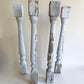 Balusters - 4 White Wood Balusters Reclaimed Spindles Porch Post House Trim A17 by The Old Grainery (Architectural, Candle...