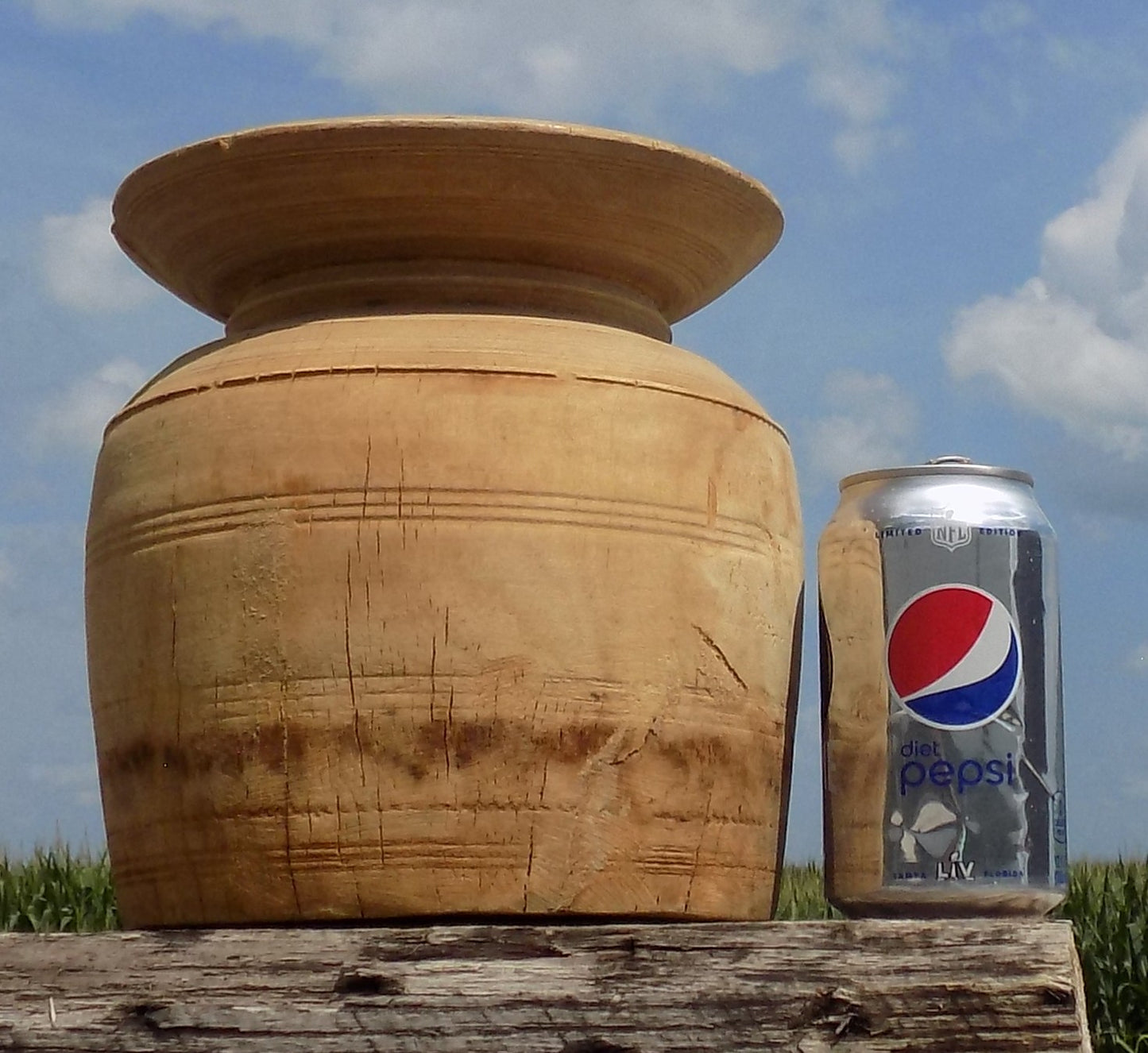 Water jug - Water Jug, Wood Pot, Wood Vase, Rustic Planter, Modern Farmhouse, European S, by The Old Grainery (accent piec...
