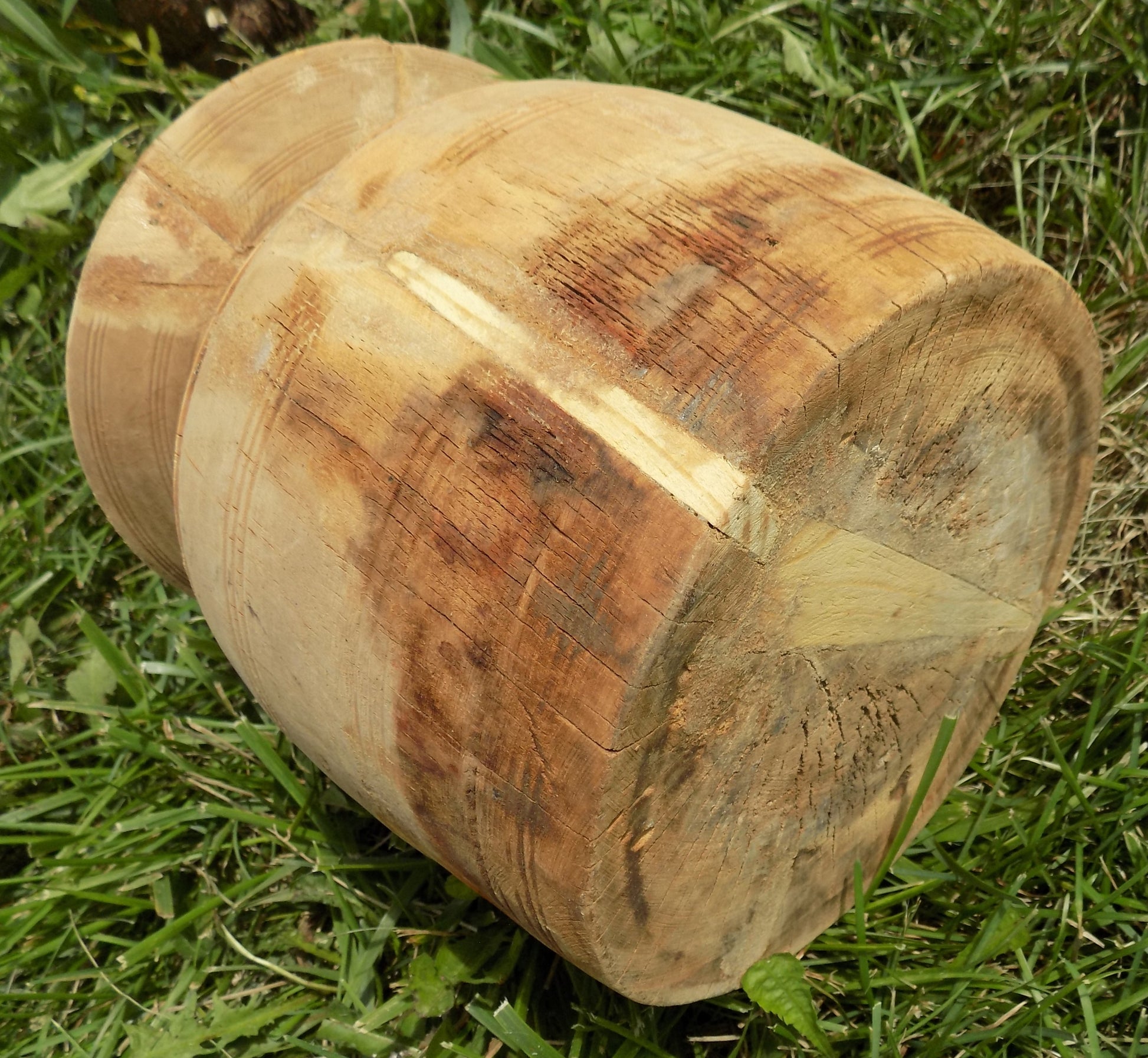 Water jug - Water Jug, Wood Pot, Wood Vase, Rustic Planter, Modern Farmhouse, European S, by The Old Grainery (accent piec...