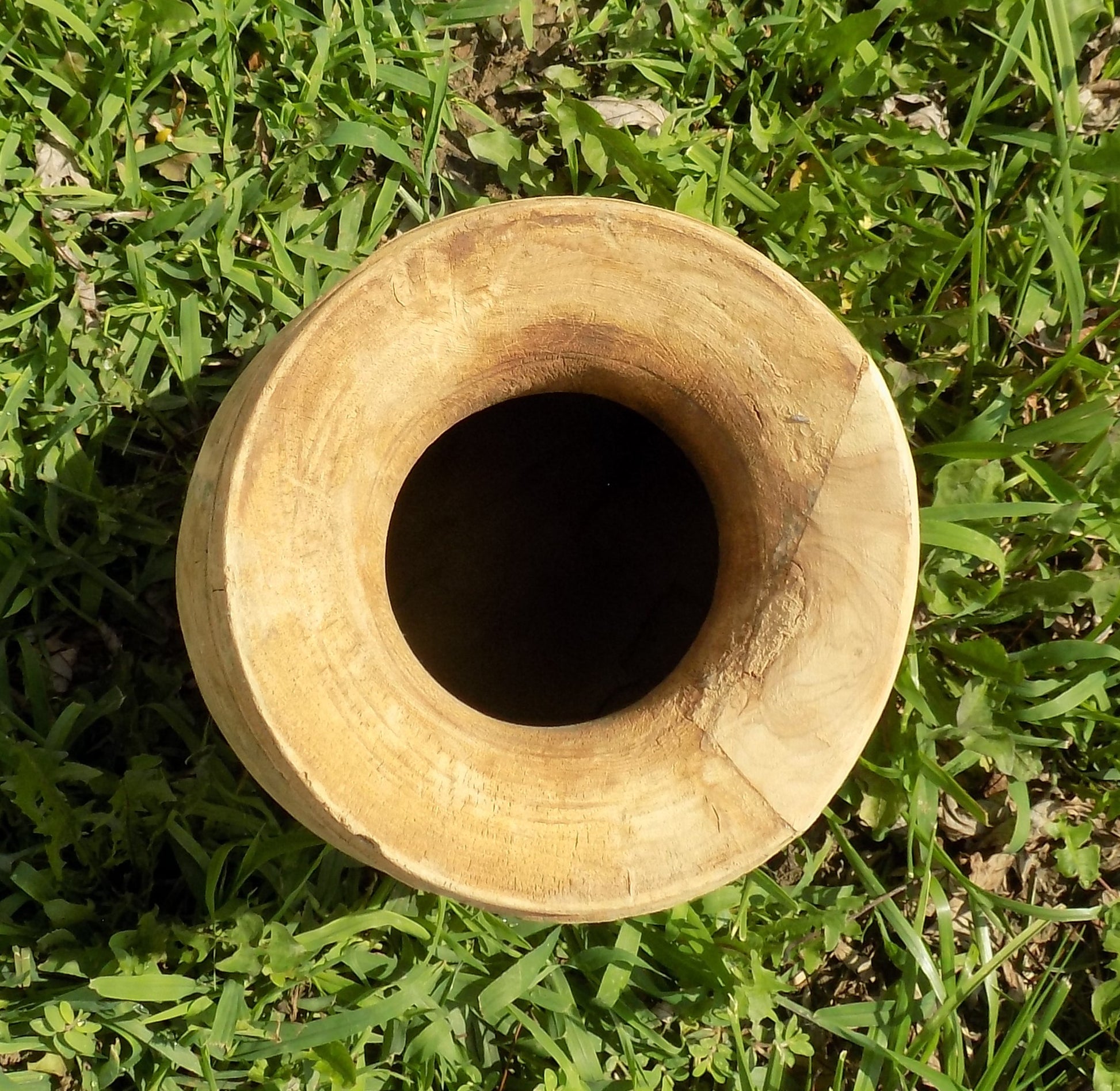 Wood pot - Water Jug, Wood Pot, Wood Vase, Rustic Planter, Modern Farmhouse, European T by The Old Grainery (accent, decor...