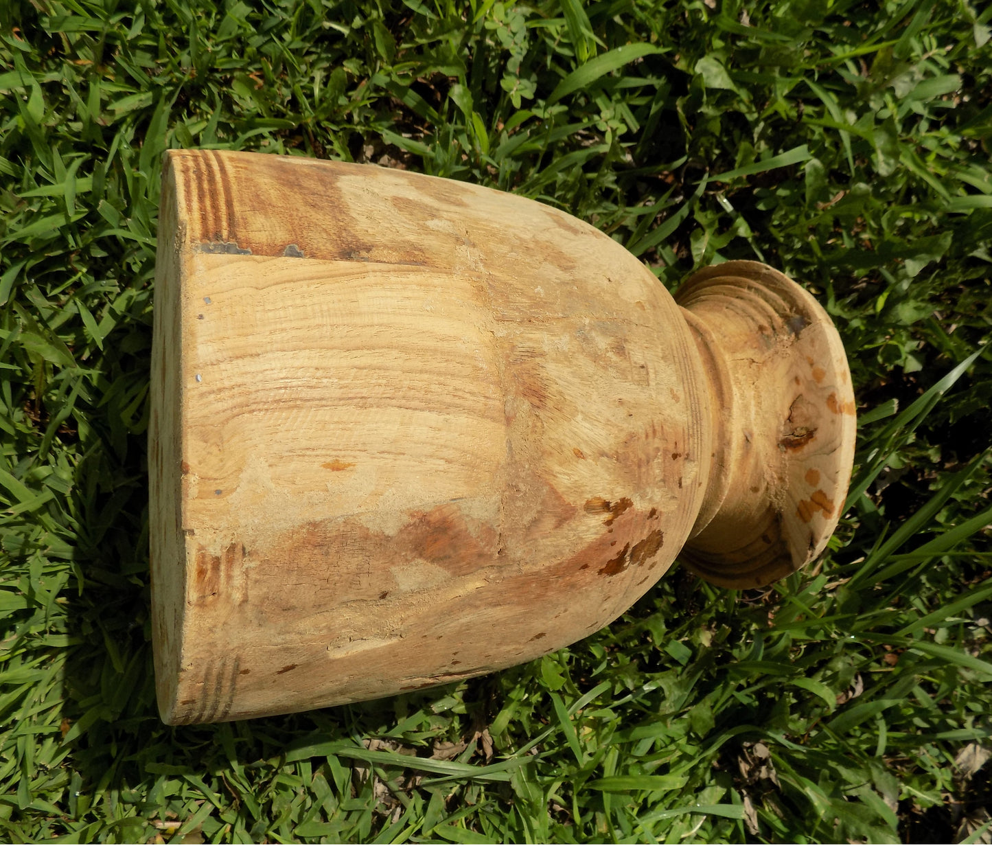 Wood pot - Water Jug, Wood Pot, Wood Vase, Rustic Planter, Modern Farmhouse, European T by The Old Grainery (accent, decor...