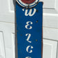 Cubs Welcome Metal Art Sign, Cubs 3D Metal Sign, Rustic MLB Mancave Decor