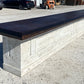 Store Counter - 18' White Store Counter Display Table, Mercantile, Tavern Bar, Kitchen Island by The Old Grainery (Bar, co...