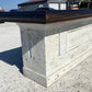 Store Counter - 18' White Store Counter Display Table, Mercantile, Tavern Bar, Kitchen Island by The Old Grainery (Bar, co...