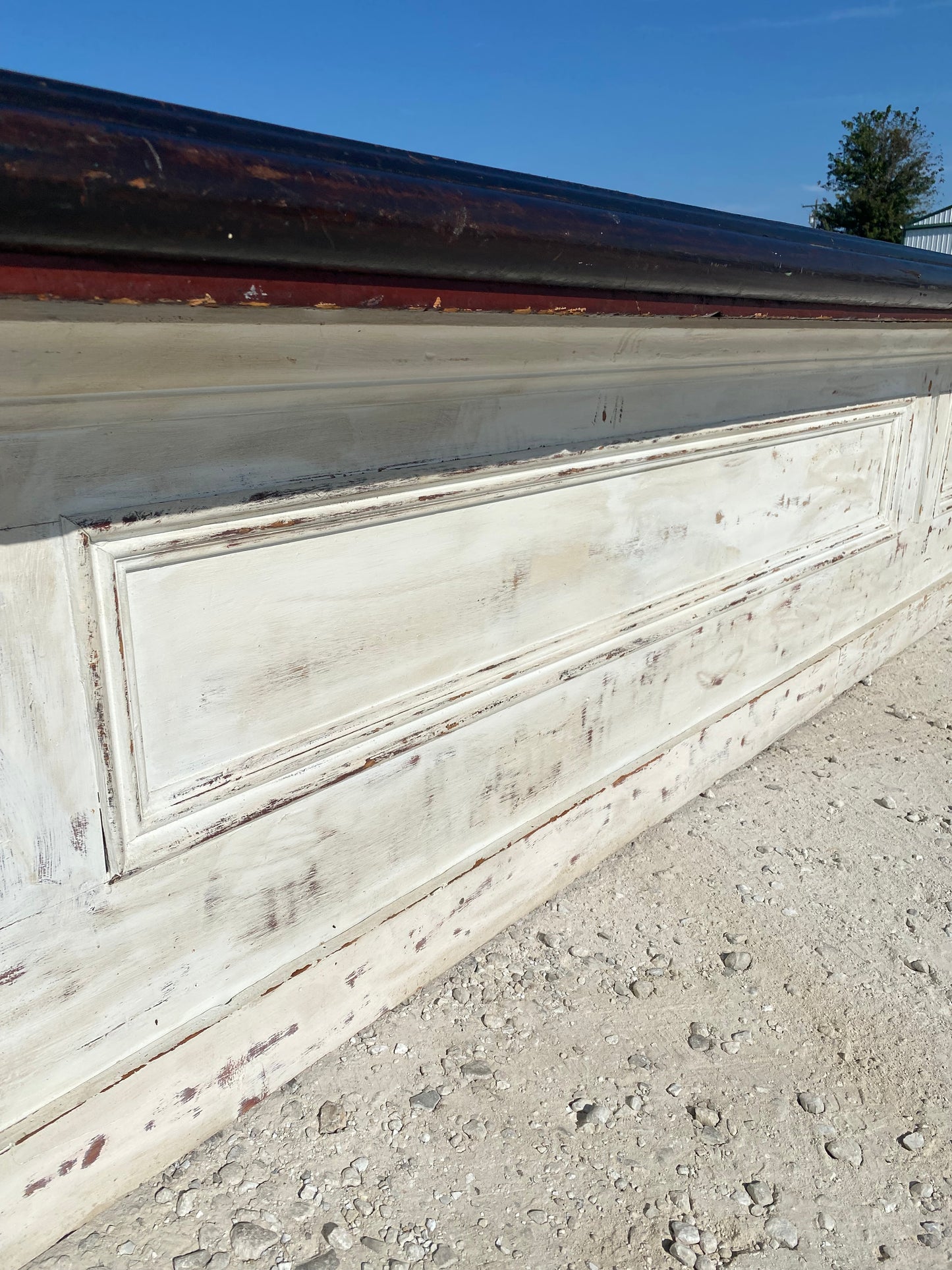 Store Counter - 18' White Store Counter Display Table, Mercantile, Tavern Bar, Kitchen Island by The Old Grainery (Bar, co...