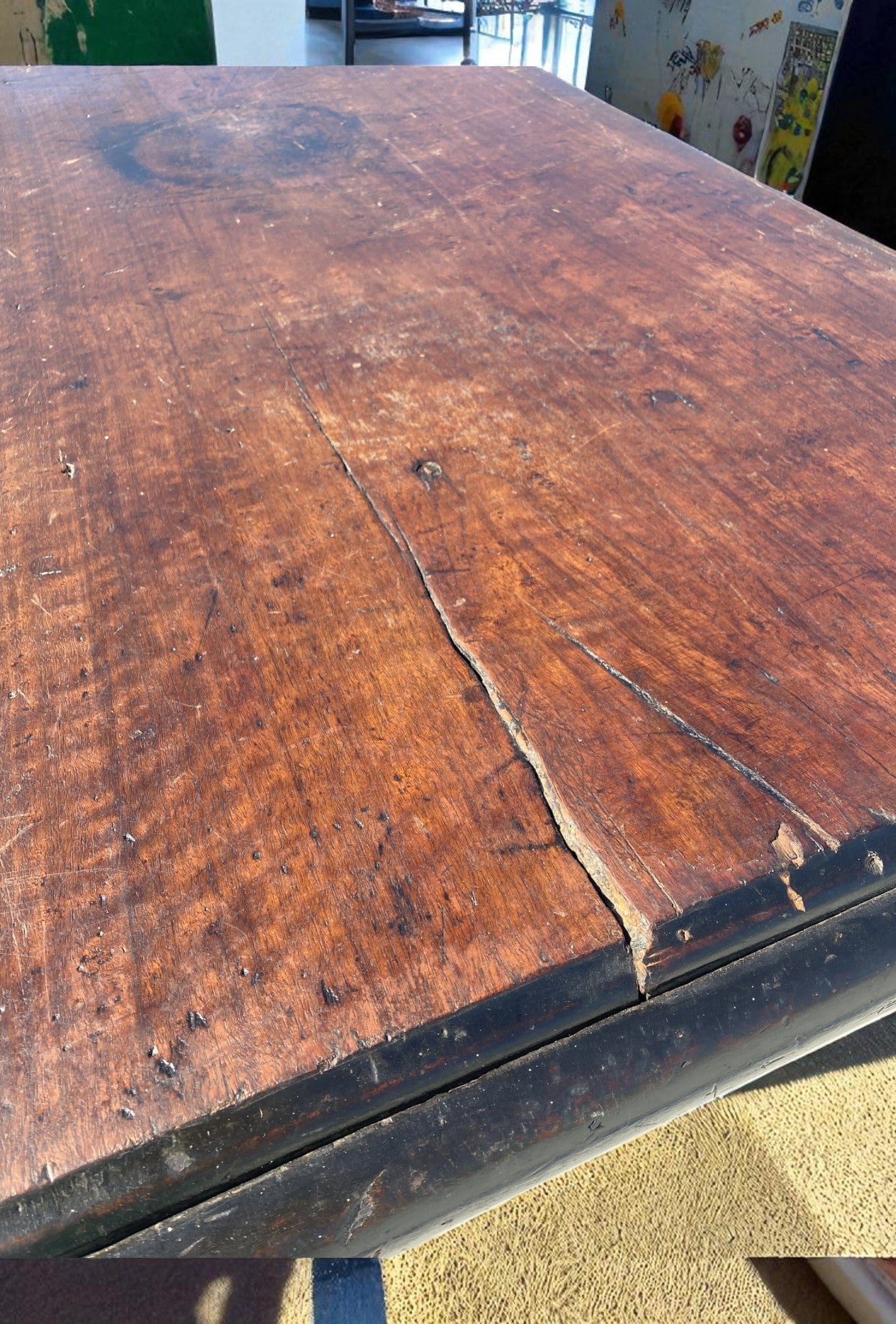 Store Counter - 18' White Store Counter Display Table, Mercantile, Tavern Bar, Kitchen Island by The Old Grainery (Bar, co...