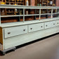 Store Counter - 13' Store Counter Display Case, Vintage Kitchen Counter, Tavern Bar, Mercantile by The Old Grainery (Bar,...